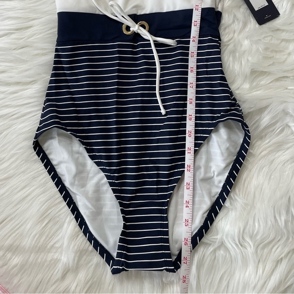 Tommy Hilfiger Swimsuit Bathing Suit Nautical Bow Size 10 NWT - Picture 13 of 15